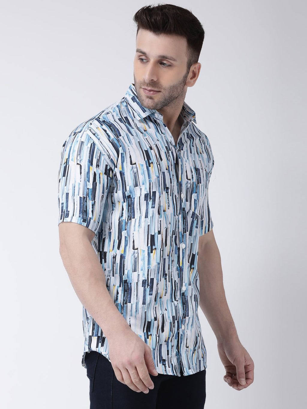RIAG Multi color Men's Half Sleeves Printed Shirt | Grocsy