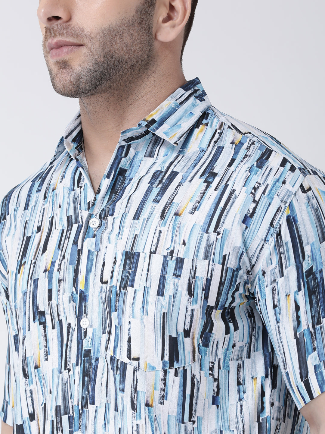 RIAG Multi color Men's Half Sleeves Printed Shirt | Grocsy