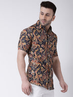 RIAG Multi color Men's Half Sleeves Printed Shirt | Grocsy