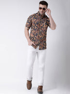 RIAG Multi color Men's Half Sleeves Printed Shirt | Grocsy