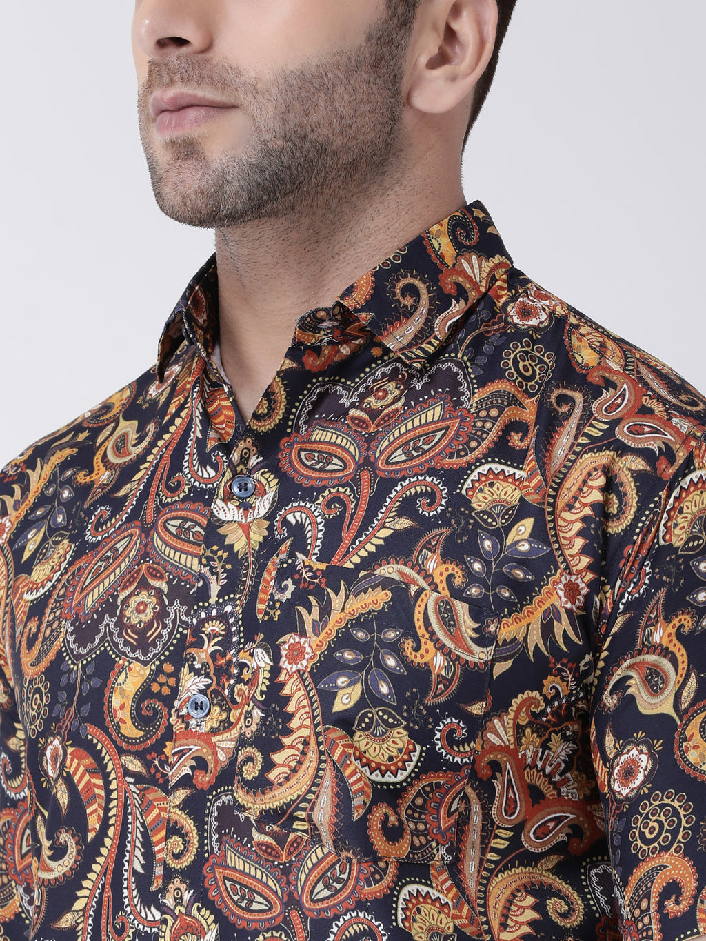 RIAG Multi color Men's Half Sleeves Printed Shirt | Grocsy