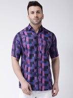 RIAG Multi color Men's Half Sleeves Printed Shirt | Grocsy