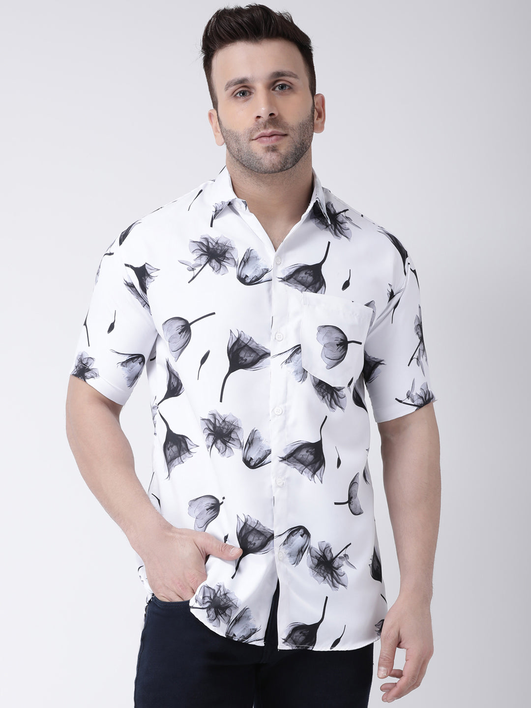 RIAG Multi color Men's Half Sleeves Printed Shirt | Grocsy