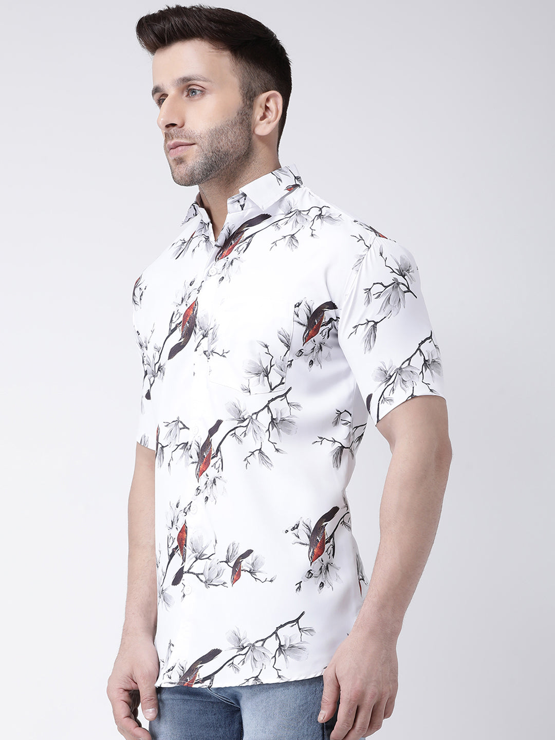 RIAG Multi color Men's Half Sleeves Printed Shirt | Grocsy