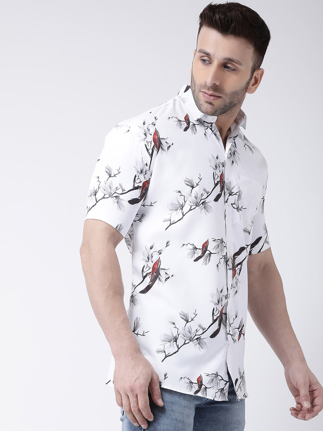 RIAG Multi color Men's Half Sleeves Printed Shirt | Grocsy