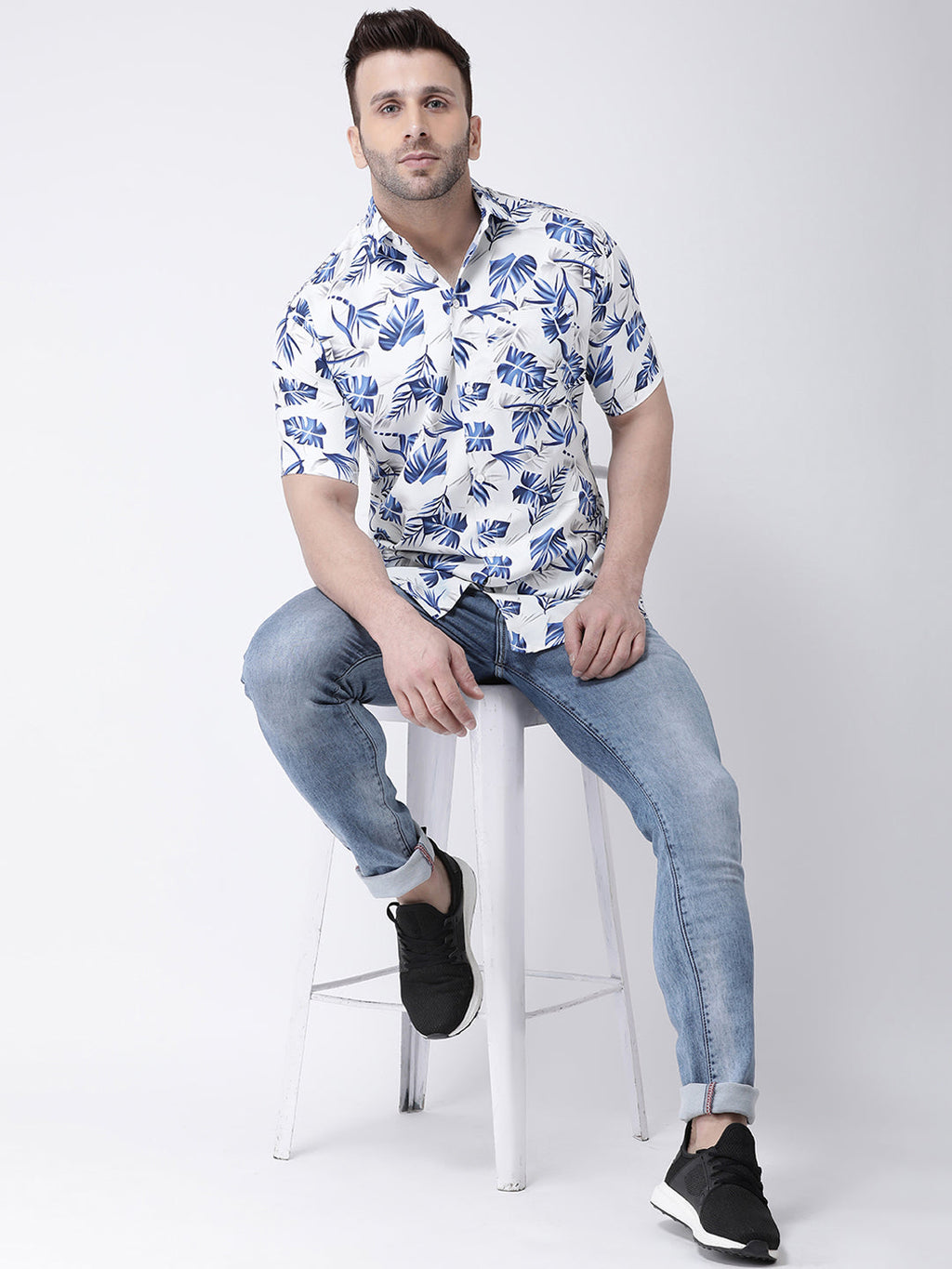 RIAG Multi color Men's Half Sleeves Printed Shirt | Grocsy