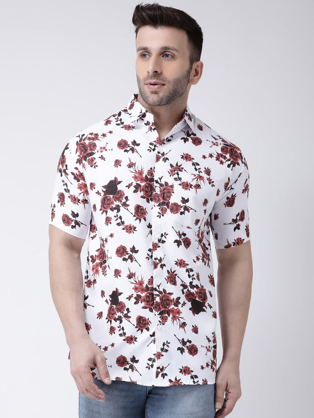RIAG Multi color Men's Half Sleeves Printed Shirt | Grocsy