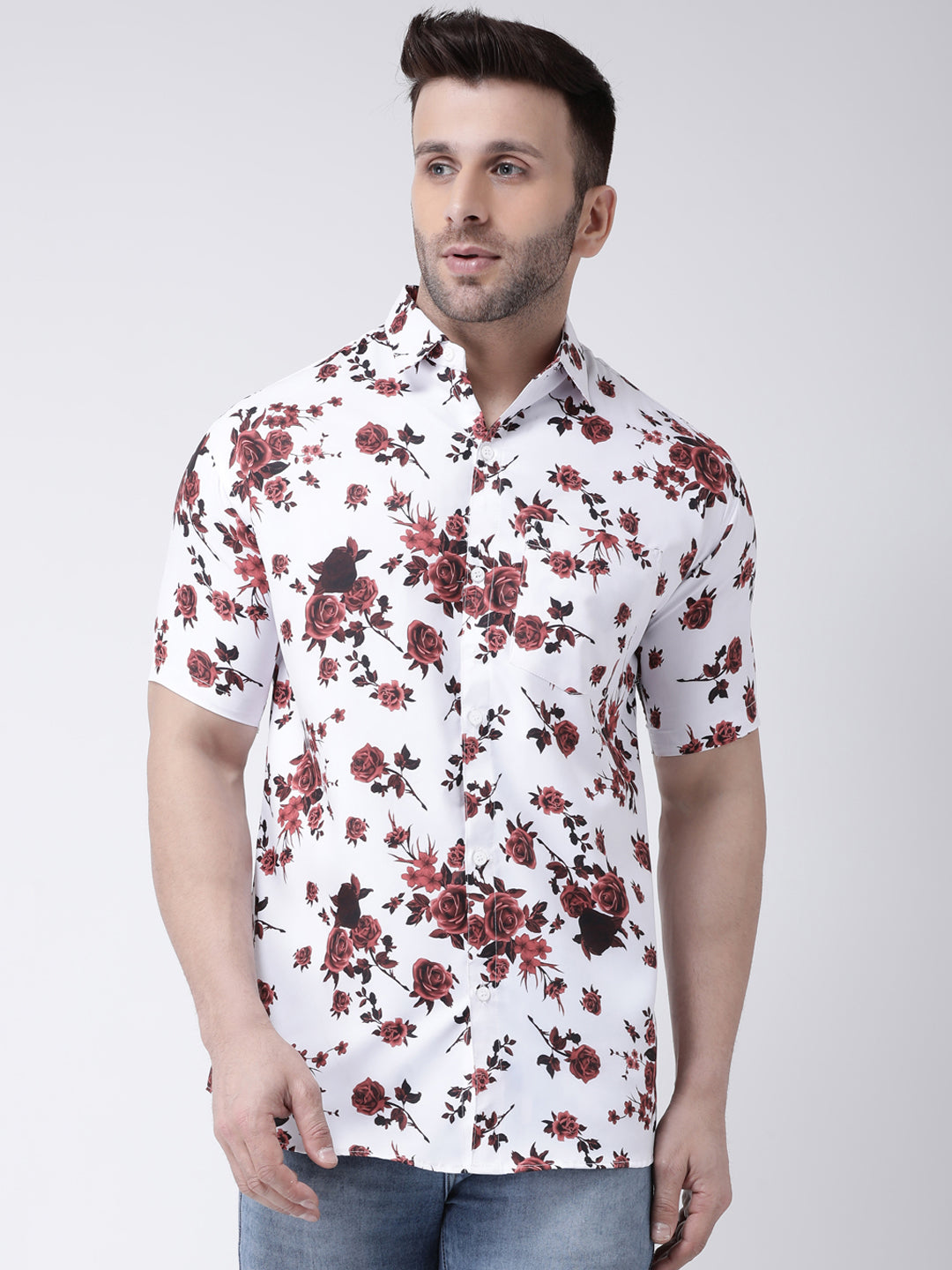 RIAG Multi color Men's Half Sleeves Printed Shirt | Grocsy