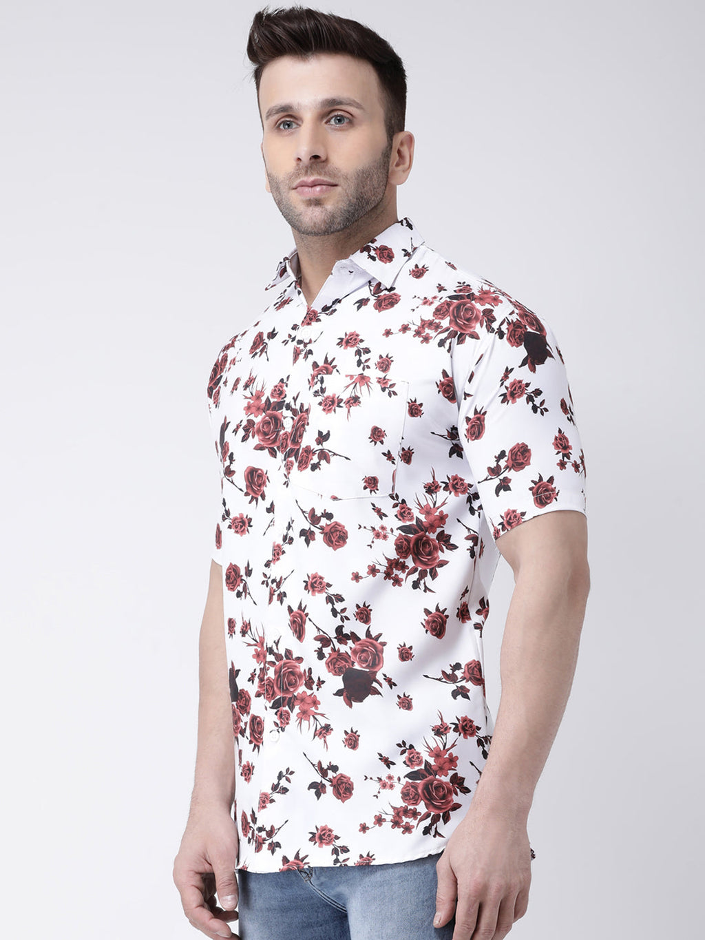 RIAG Multi color Men's Half Sleeves Printed Shirt | Grocsy