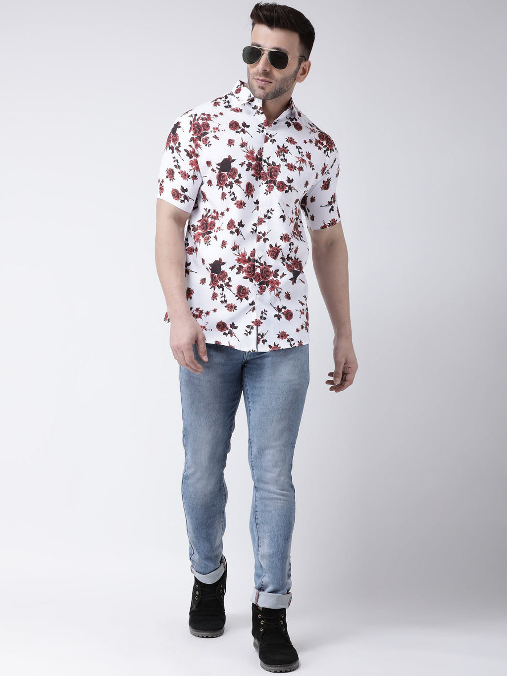 RIAG Multi color Men's Half Sleeves Printed Shirt | Grocsy