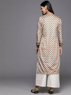 Ahalyaa Women's Traditional wear Kurta - Nude | Grocsy
