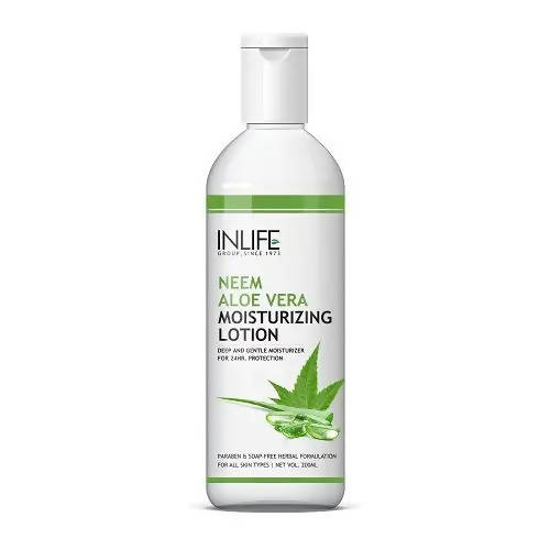 Inlife Neem Aloe Vera Moisturizing Lotion | Grocsy