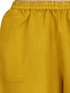 Embroidered Kurta With Pant & Printed Dupatta Set, Multicolor - Hiral Fashion | Grocsy