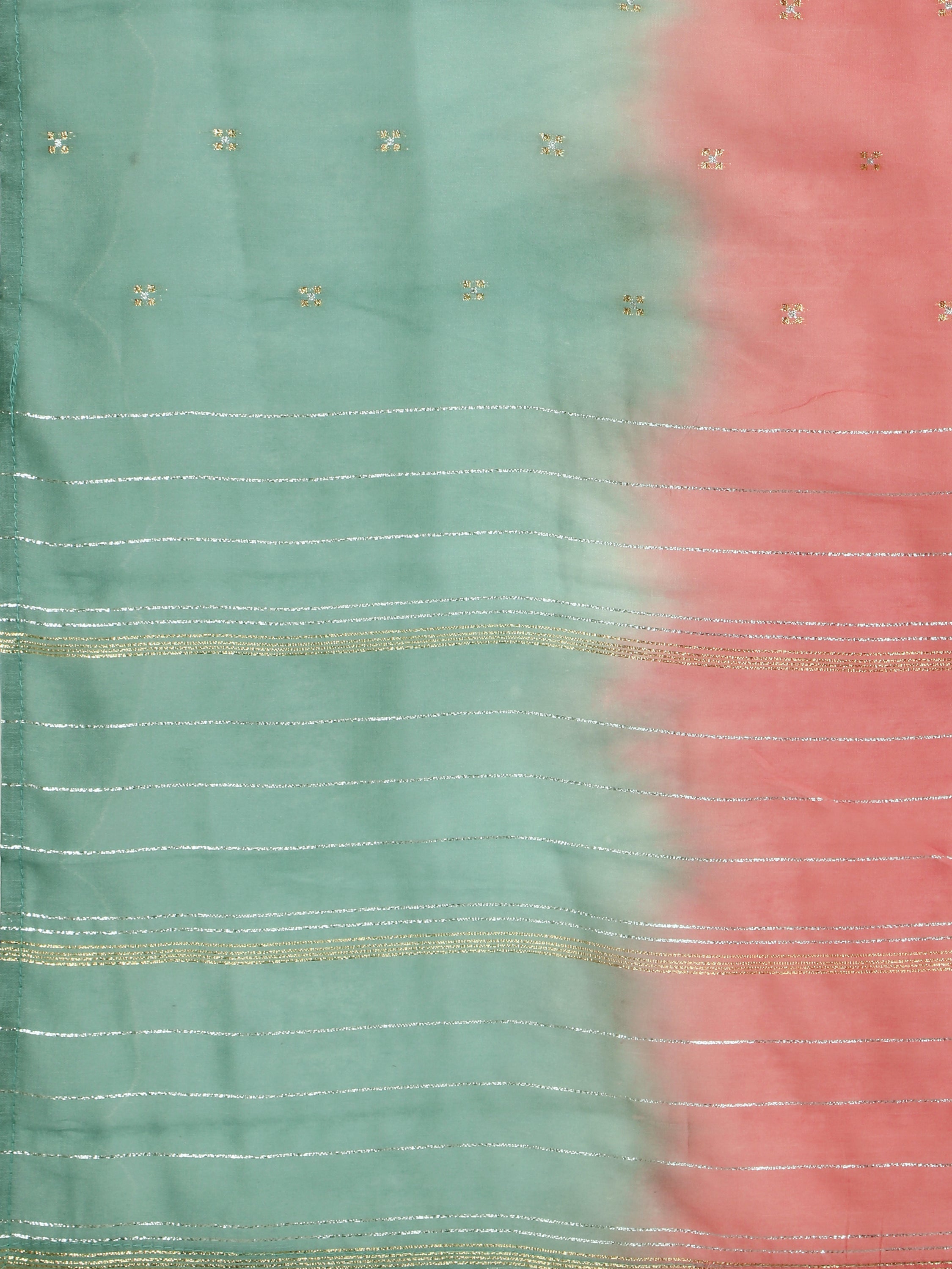 Embroidered Kurta With Pant & Dupatta Set, Multicolor - Hiral Fashion | Grocsy