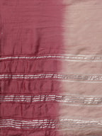 Hand Embroidered Pink Chanderi Kurta With Pant & Dupatta Set Premium, Multicolor - Hiral Fashion | Grocsy