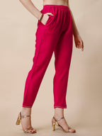Embroidered Kurta With Pant & Dupatta Set, Multicolor - Hiral Fashion | Grocsy