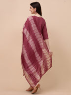 Embroidered Kurta With Pant And Dupatta Set, Multicolor - Hiral Fashion | Grocsy