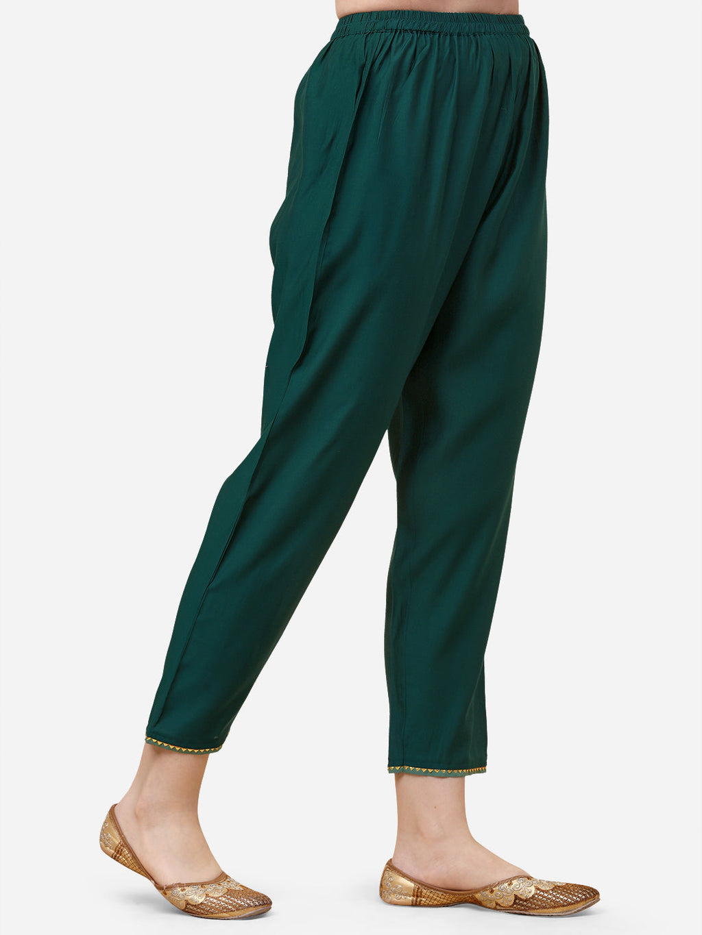 Embroidered Kurta With Pant And Dupatta Set, Multicolor - Hiral Fashion | Grocsy