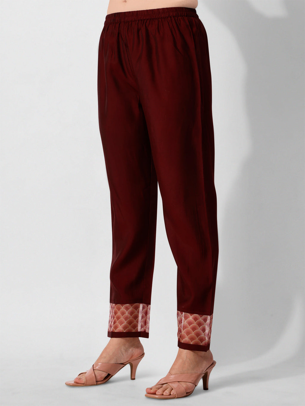 Hand Embroidered Kurta With Pant And Dupatta Set Premium, Multicolor - Hiral Fashion | Grocsy