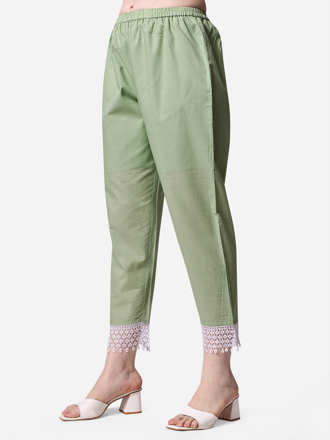 Lucknawi Embroidered Kurta With Pant & Dupatta Set, Multicolor - Hiral Fashion | Grocsy