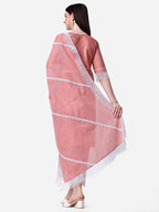 Lucknawi Embroidered Kurta With Pant & Dupatta Set, Multicolor - Hiral Fashion | Grocsy