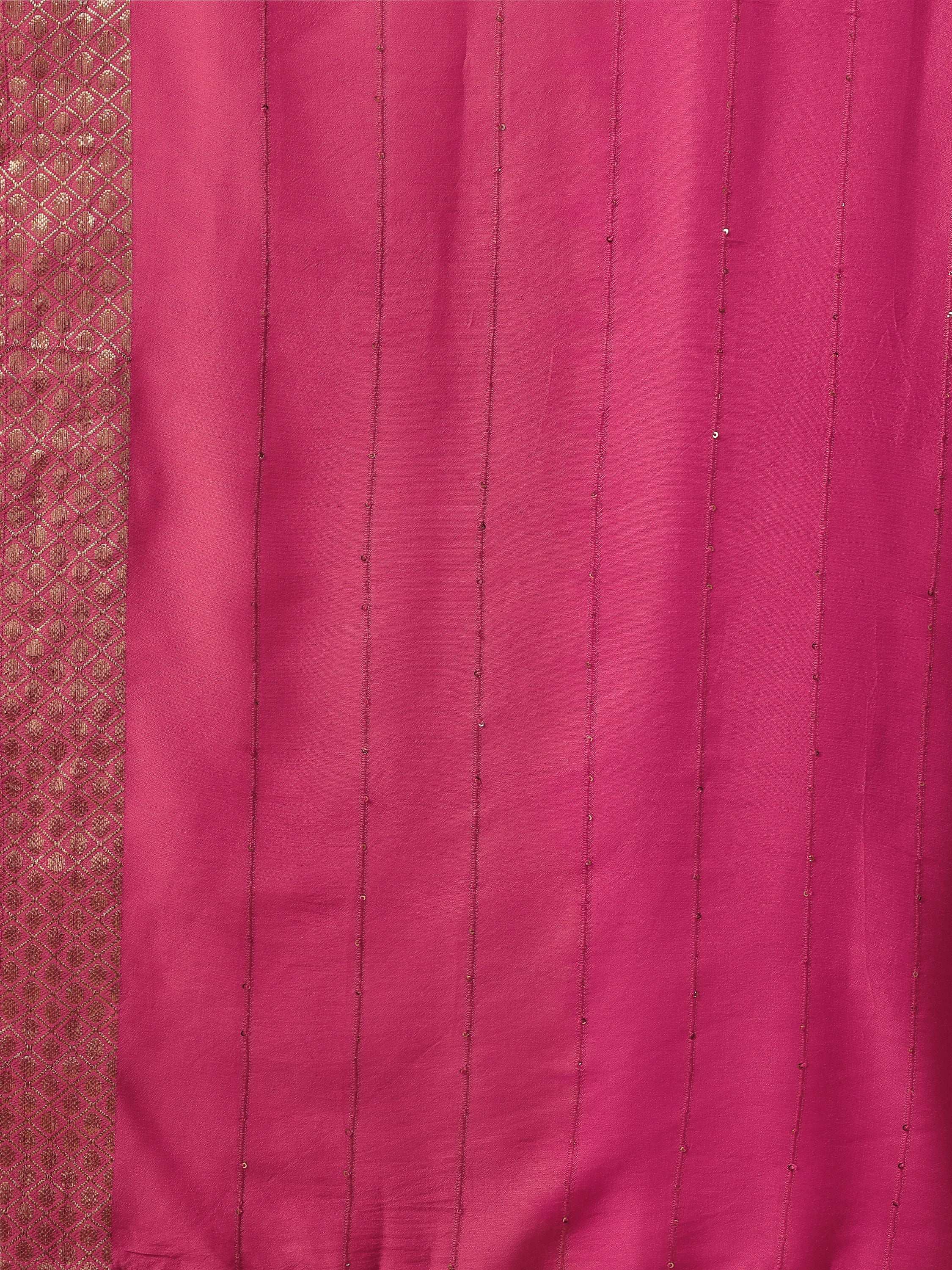 Hand Embroidered Kurta With Pant And Dupatta Set, Multicolor - Hiral Fashion | Grocsy
