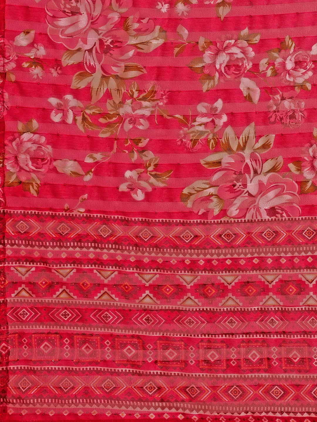 Embroidered Kurta With Pant And Dupatta Set, Multicolor - Hiral Fashion | Grocsy