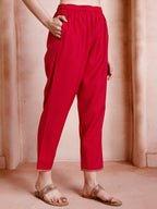 Embroidered Kurta With Pant And Dupatta Set, Multicolor - Hiral Fashion | Grocsy