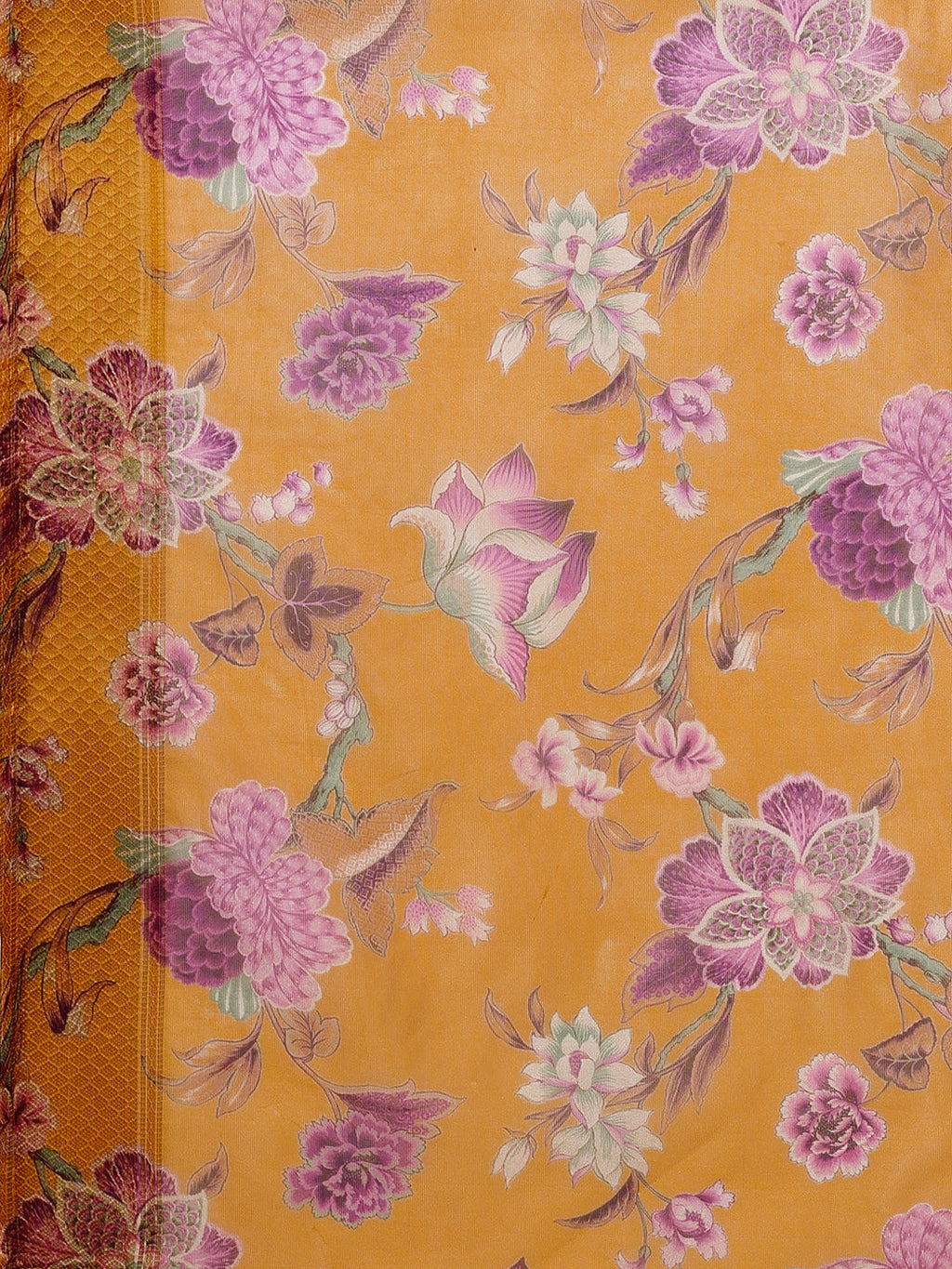 Embroidered Kurta With Pant & Printed Organza Dupatta Premium, Multicolor - Hiral Fashion | Grocsy