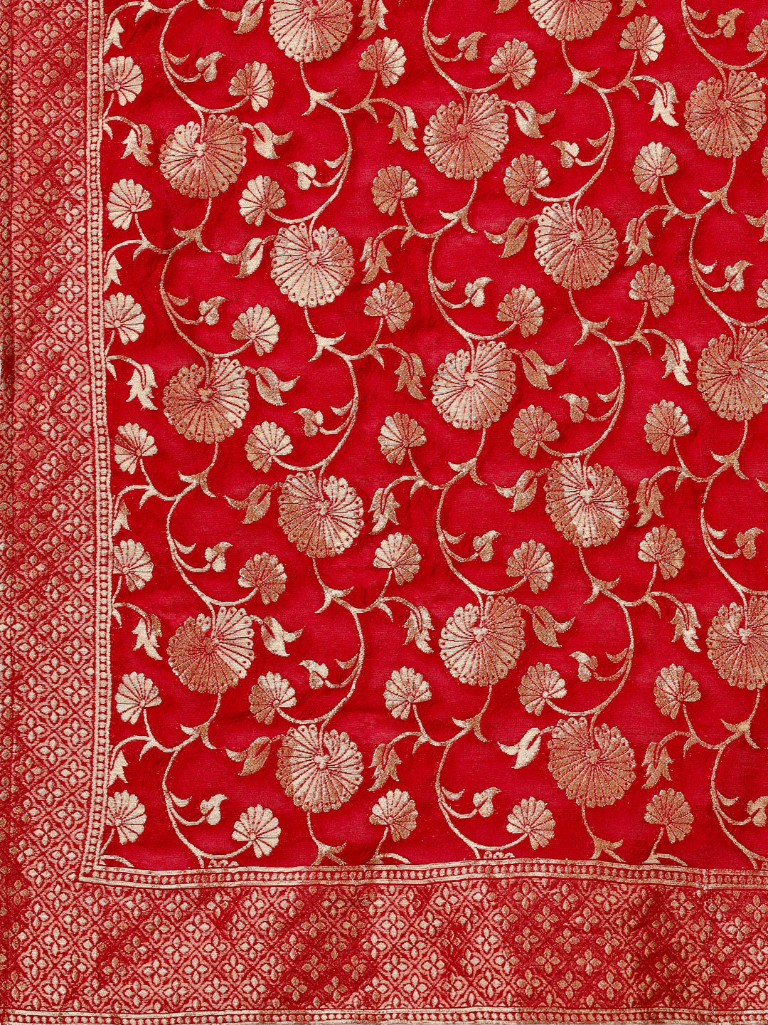 Embroidered Kurta With Pant & Banarasi Jacquard Dupatta Premium, Multicolor - Hiral Fashion | Grocsy