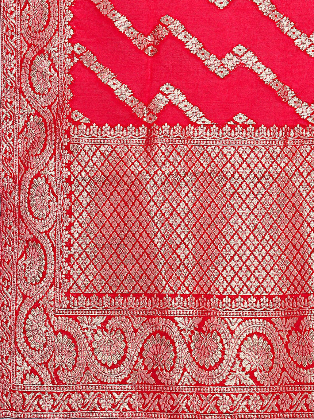Hand Embroidered Rani Kurta With Pant & Banarasi Jacquard Dupatta Premium, Multicolor - Hiral Fashion | Grocsy