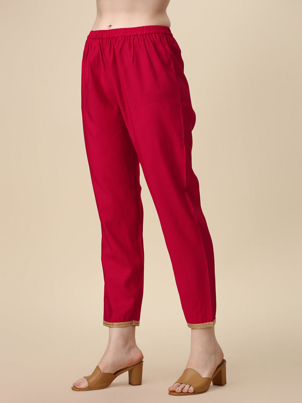 Embroidered Kurta With Pant And Dupatta Set, Multicolor - Hiral Fashion | Grocsy