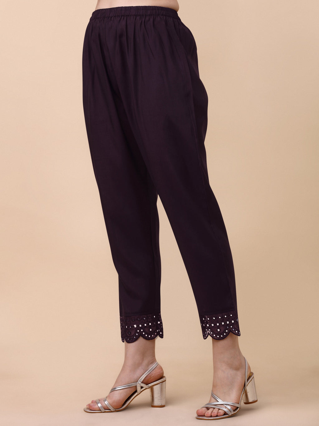 Mirror Embroidered Kurta Pant & Dupatta Set, Multicolor - Hiral Fashion | Grocsy