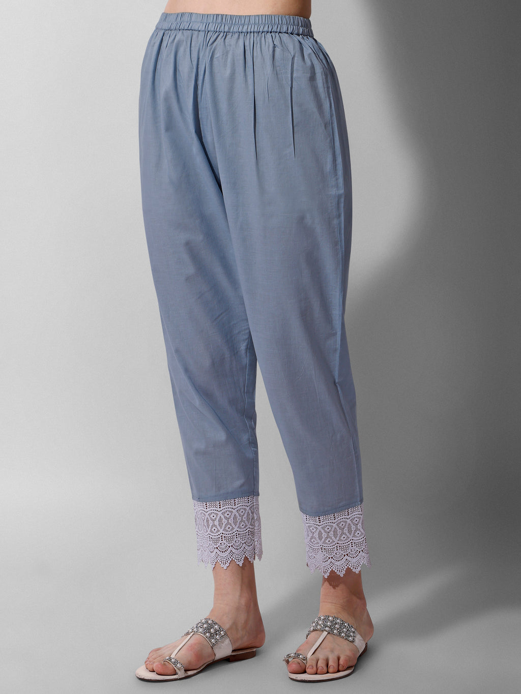 Embroidered Kurta With Pant And Dupatta Set, Multicolor - Hiral Fashion | Grocsy
