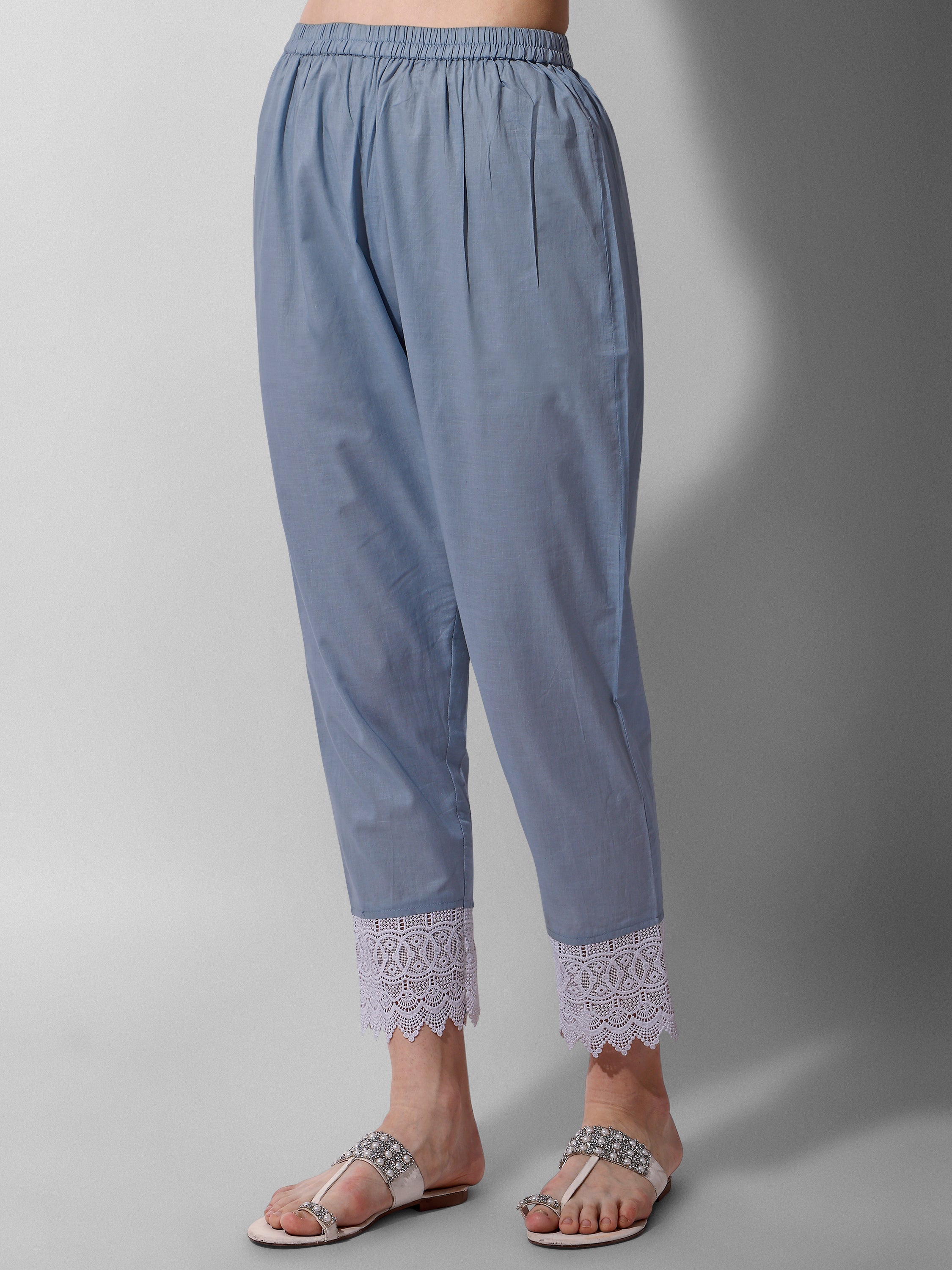 Embroidered Kurta With Pant And Dupatta Set, Multicolor - Hiral Fashion | Grocsy