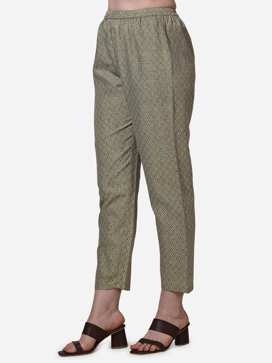 Floral Printed Kurta With Pant And Dupatta Set, Multicolor - Hiral Fashion | Grocsy