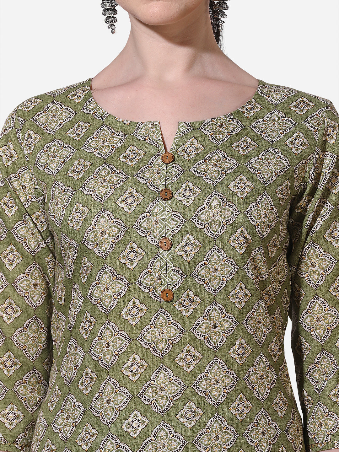Floral Printed Kurta With Pant And Dupatta Set, Multicolor - Hiral Fashion | Grocsy