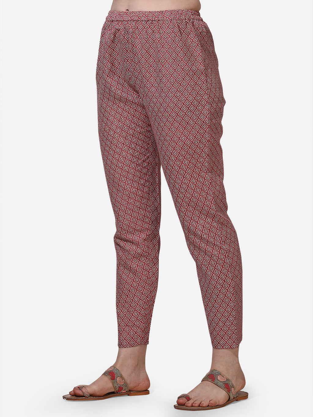 Floral Printed Kurta With Pant And Dupatta Set, Multicolor - Hiral Fashion | Grocsy