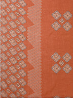 Floral Printed Rust Kurta With Pant And Dupatta Set, Multicolor - Hiral Fashion | Grocsy