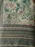 Printed Kurta With Pant And Dupatta Set, Multicolor - Hiral Fashion | Grocsy