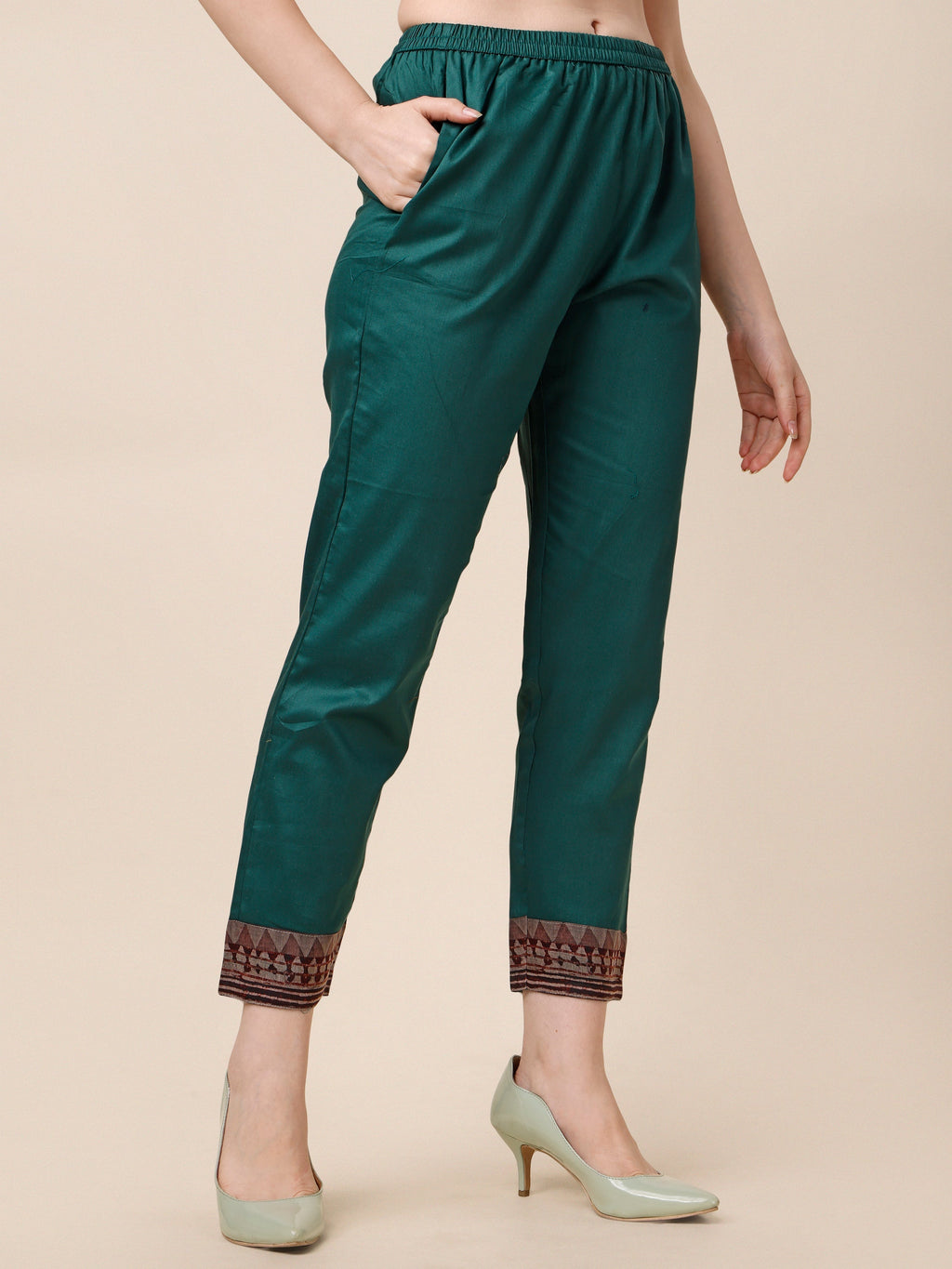 Kurta With Pant And Printed Dupatta Set, Multicolor - Hiral Fashion | Grocsy