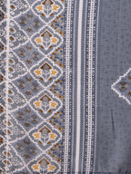 Printed Blue Kurta Pant & Dupatta Set, Multicolor - Hiral Fashion | Grocsy