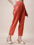 Cotton Printed Kurta With Pant And Dupatta Set, Multicolor - Hiral Fashion | Grocsy