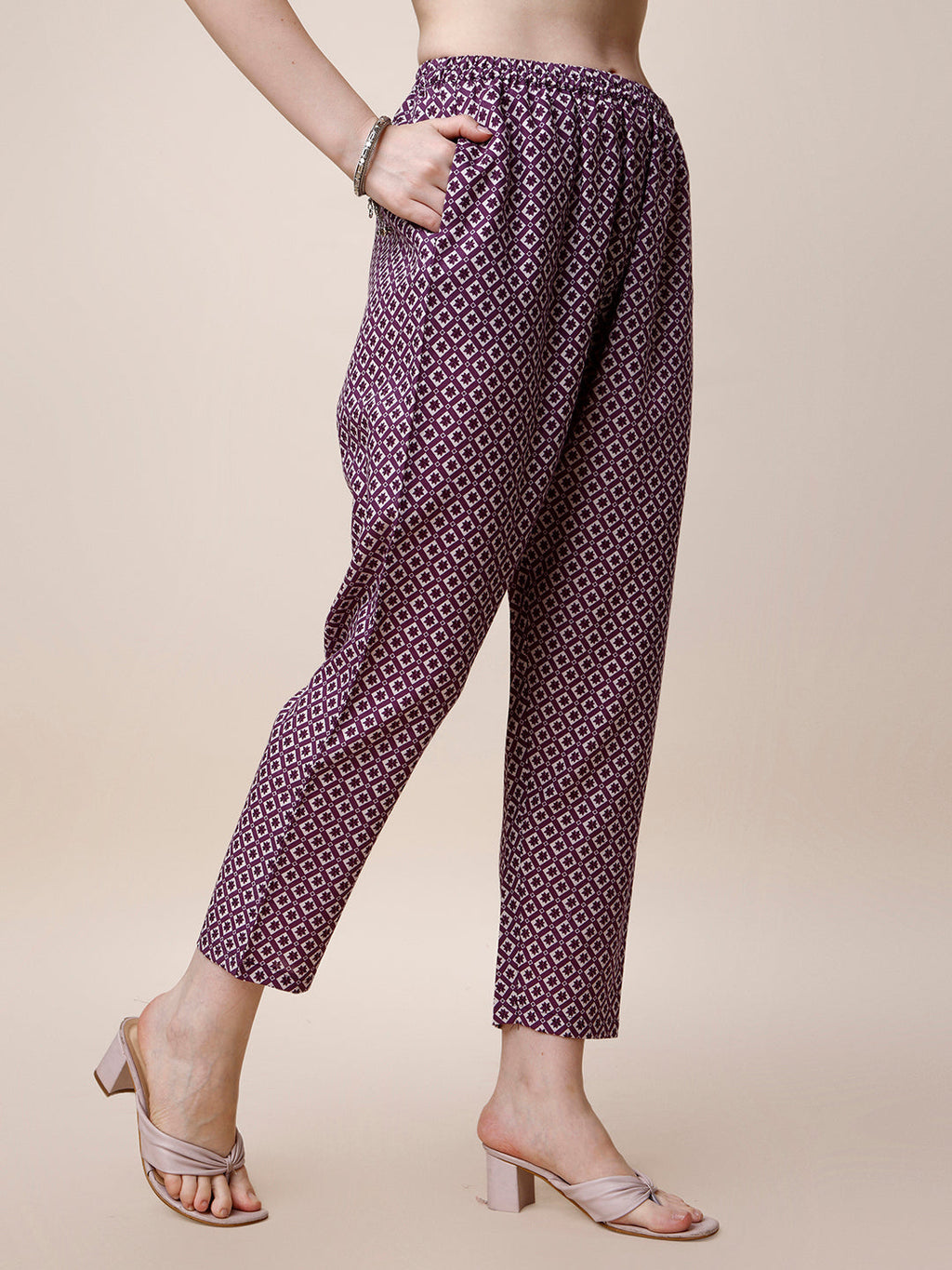 Cotton Printed Kurta With Pant And Printed Dupatta Set, Multicolor - Hiral Fashion | Grocsy