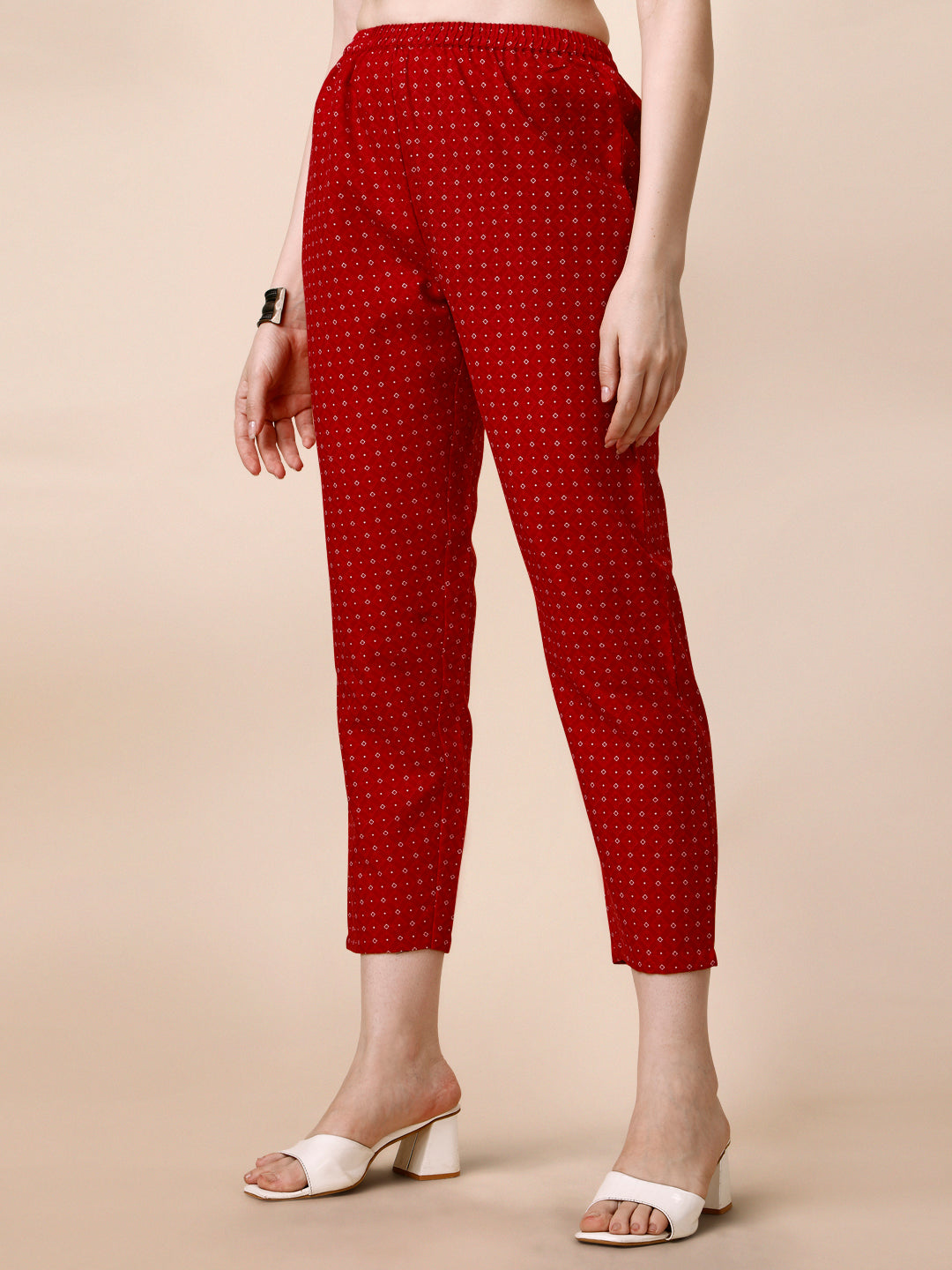 Cotton Printed Kurta With Pant & Dupatta Set, Multicolor - Hiral Fashion | Grocsy