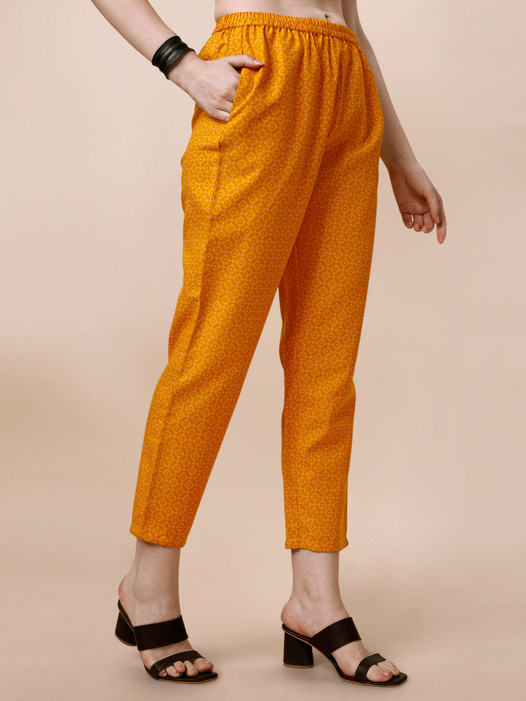 Cotton Printed Kurta With Pant & Dupatta Set, Multicolor - Hiral Fashion | Grocsy