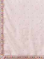 Pure Muslin Banarasi Jacquard Kurta Trousers & Dupatta, Multicolor - Hiral Fashion | Grocsy