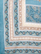 Embroidered & Paisley Printed Cotton Kurta With Pant & Dupatta, Multicolor - Hiral Fashion | Grocsy
