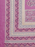 Printed & Embroidered Kurta With Pant & Dupatta Set, Multicolor - Hiral Fashion | Grocsy