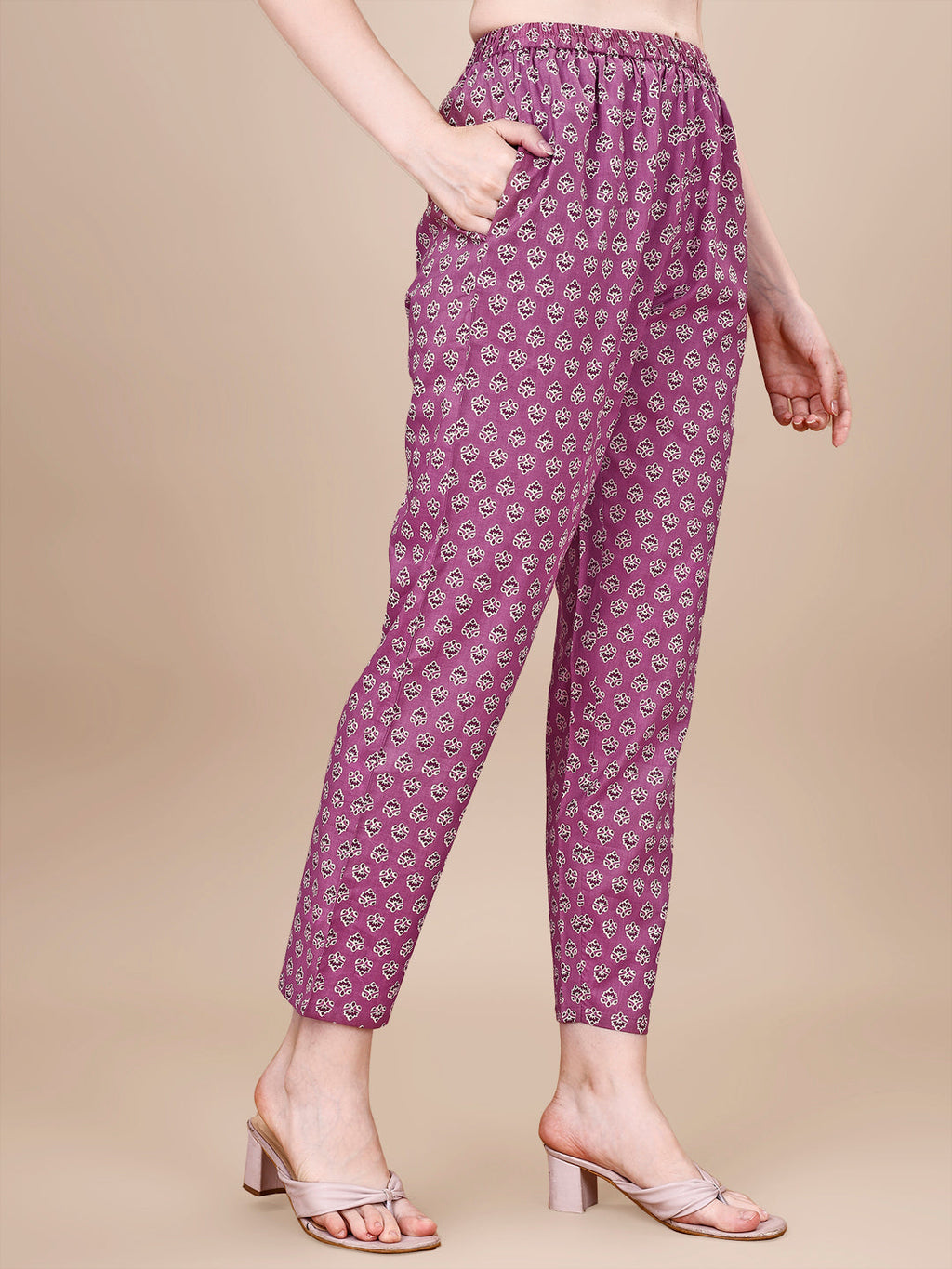 Printed & Embroidered Kurta With Pant & Dupatta Set, Multicolor - Hiral Fashion | Grocsy